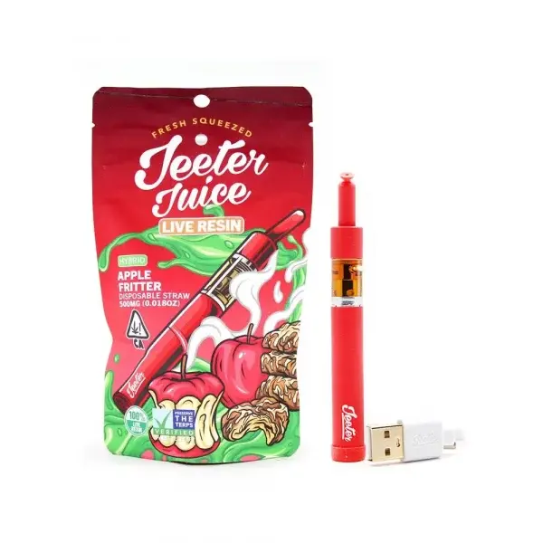 Apple Fritter Live Resin Disposable Straw