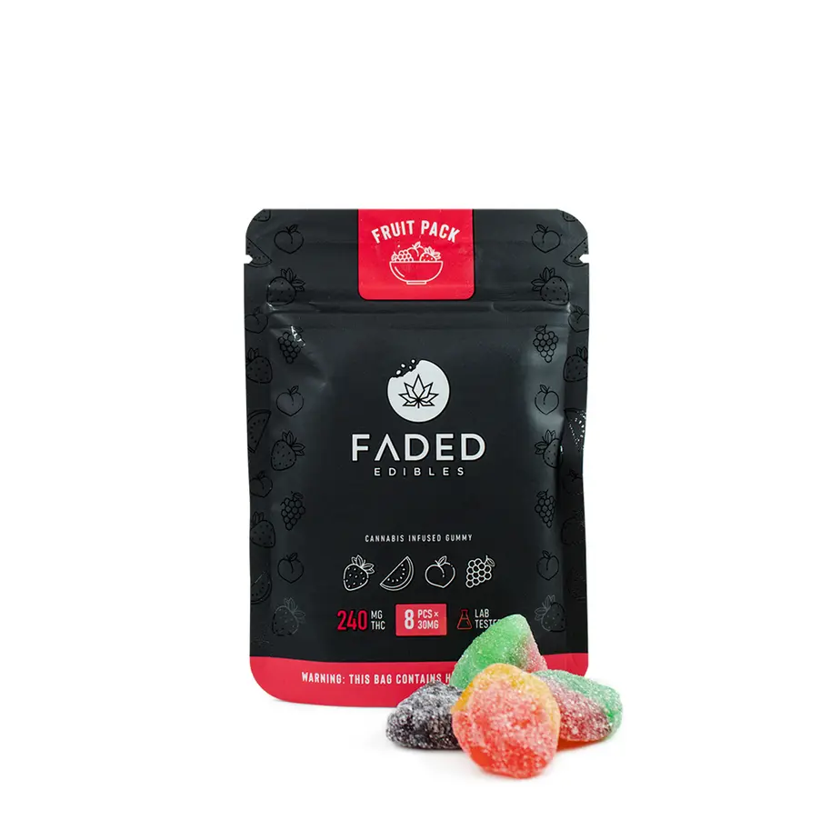Faded Edibles Fruit Pack (240mg THC)