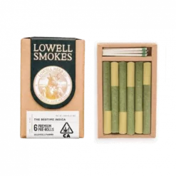 Indica Bedtime Lowell Smokes 6-pack