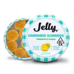 Jelly Pineapple Cannabis Gummies