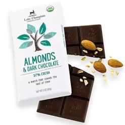 Salted Almond Dark Chocolate Bar