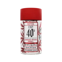 Stiiizy – 40’s – Strawberry Cough – Infused Pre Roll
