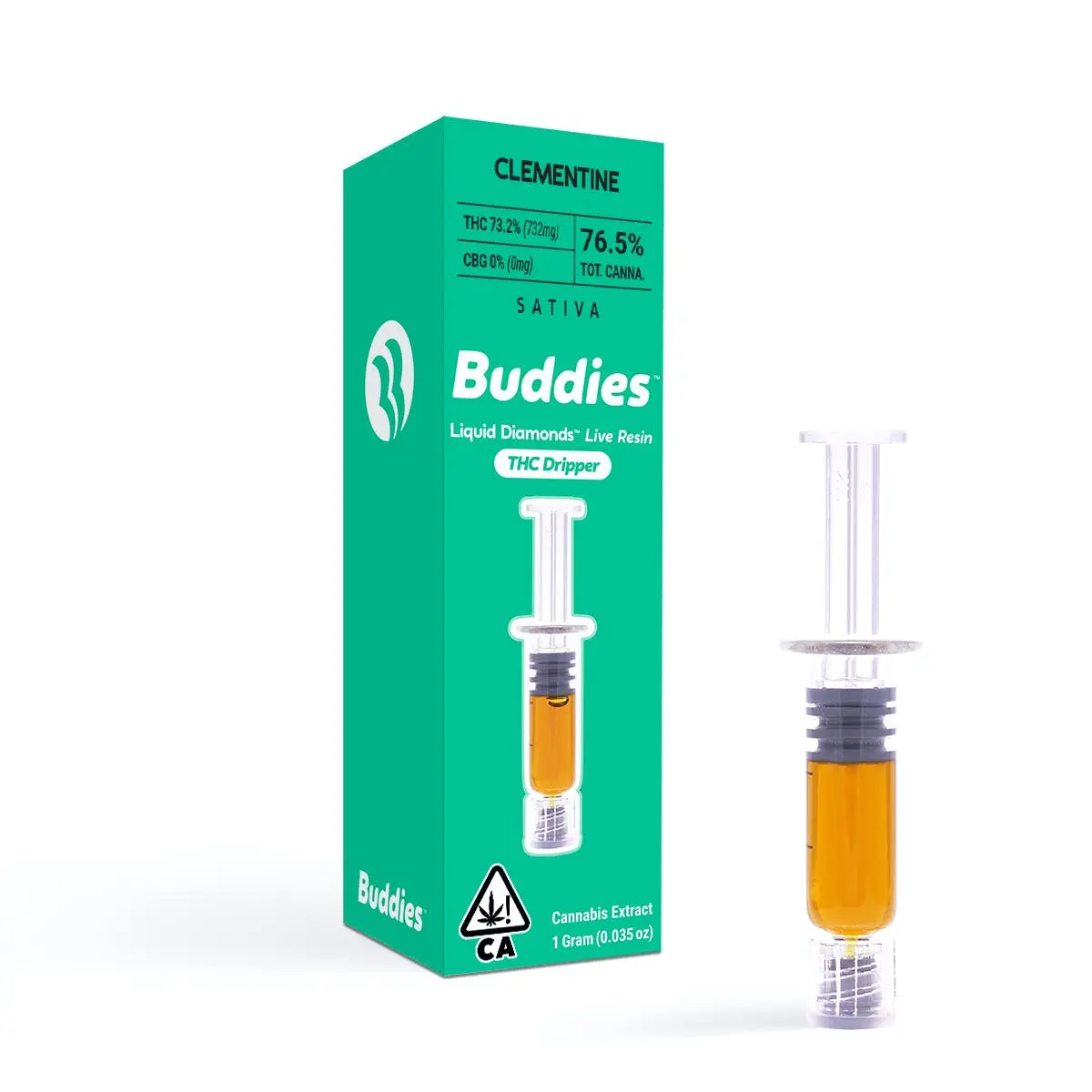 Buddies- Liquid Diamonds Live Resin Cartridge