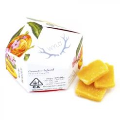 WYLD - Peach Gummies CBD:THC