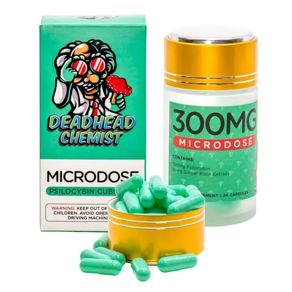 300mg - Buy Shroom Microdose Deadhead Chemist (24) Online
