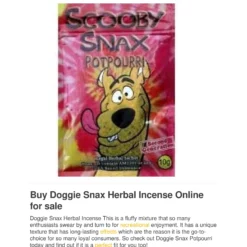 Buy Doggie Snax Herbal Incense Online