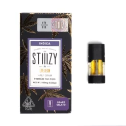 Stiiizy Premium THC Pod Live Resin Grape Gelato.5g