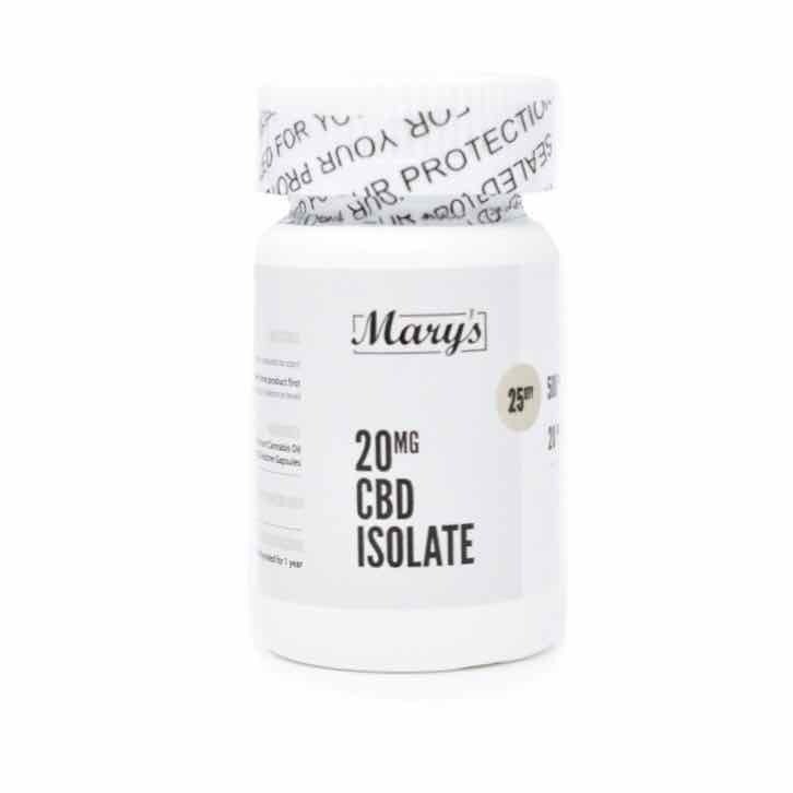Mary’s Medibles CBD Capsules 20mg