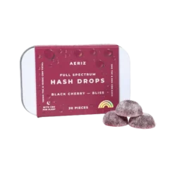 1:1 CBN:THC Black Cherry Bliss Hash Drops