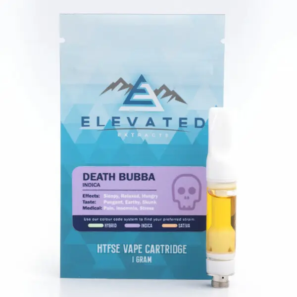 Death Bubba Elevated Extracts Vape Cartidge