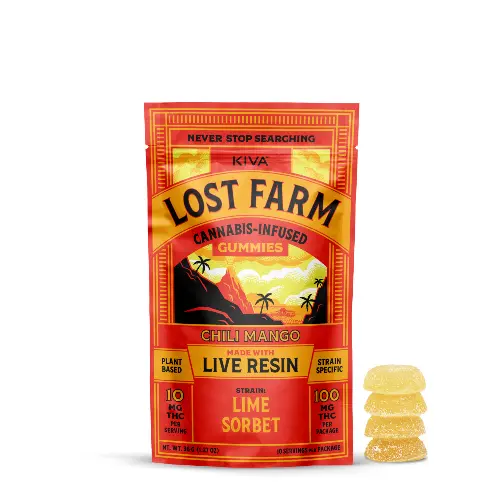 Lost Farm Live Resin Chili Mango Gummies