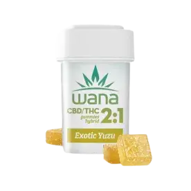 2:1 CBD THC Exotic Yuzu Sour Gummies