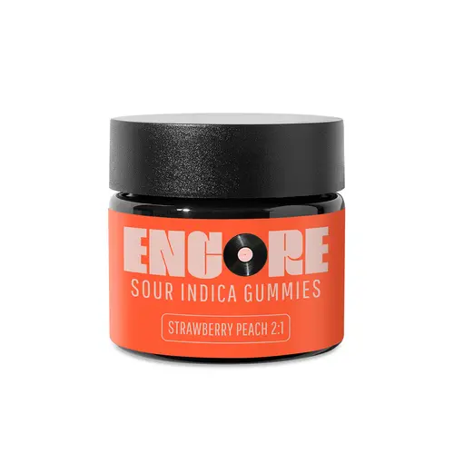 2:1 Sour Strawberry Peach Gummy 2:1 Sour Strawberry Peach Gummy